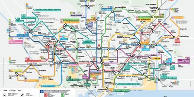 Bcn metro Karte