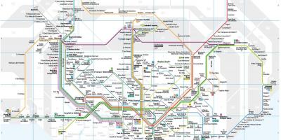 Barcelona s-Bahn-Karte