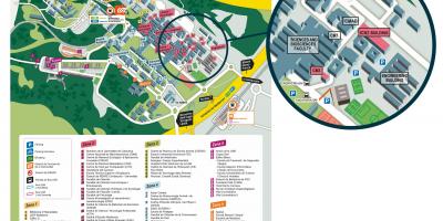 Karte von uab campus